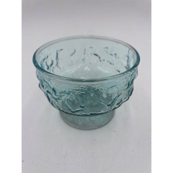 Anchor Hocking Lido Milano 2 7/8” Aqua Blue Champagne Sherbet - Picture 1 of 5